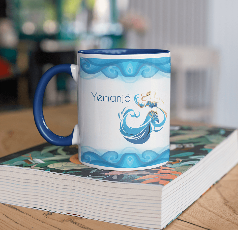 8 Artes para Caneca e Camisa Iemanja Arquivo Editável 7