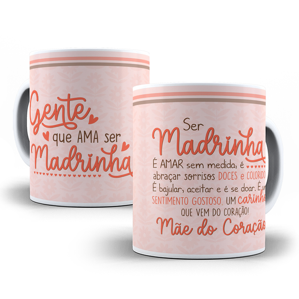 20 Artes para Caneca Dindos Dindas Madrinha Padrinho Arquivo Editável 5