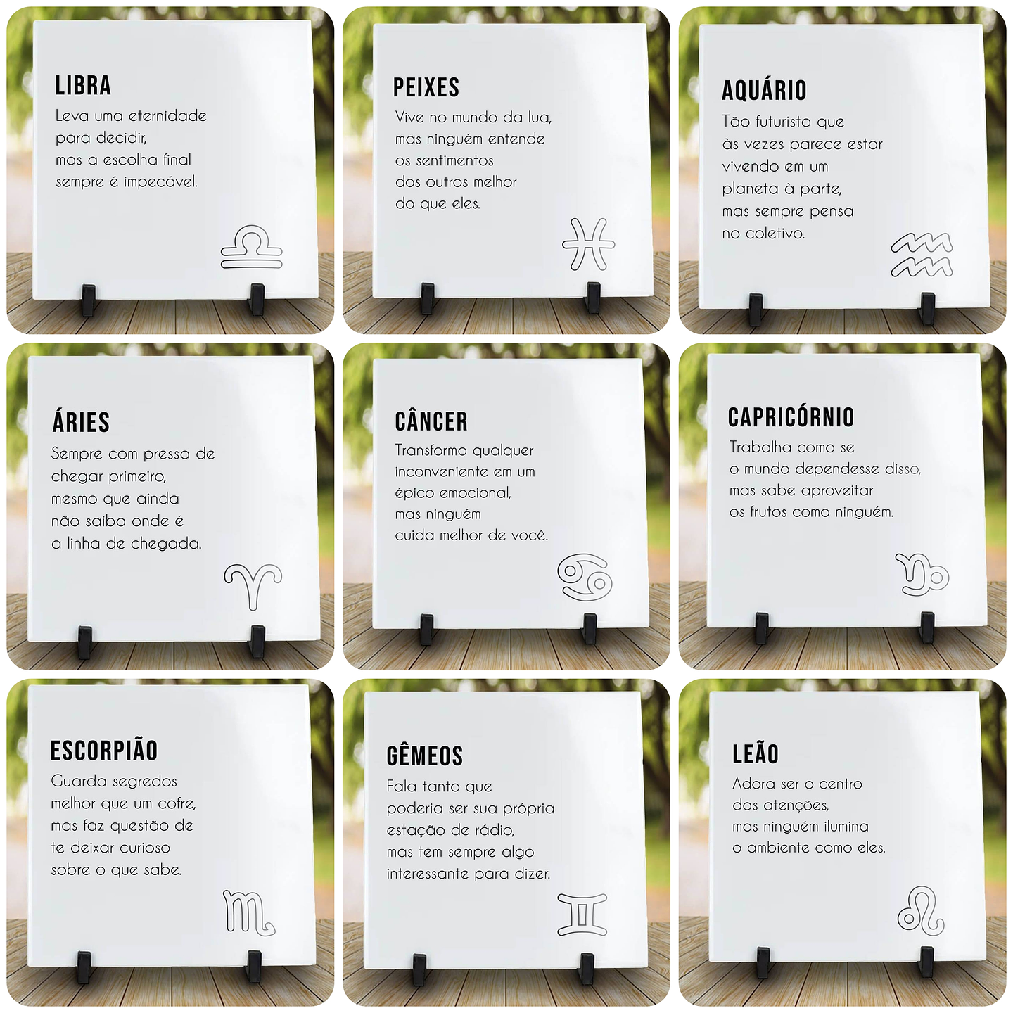 24 Artes para Caneca e Azulejo Signos Arquivo em Png 2