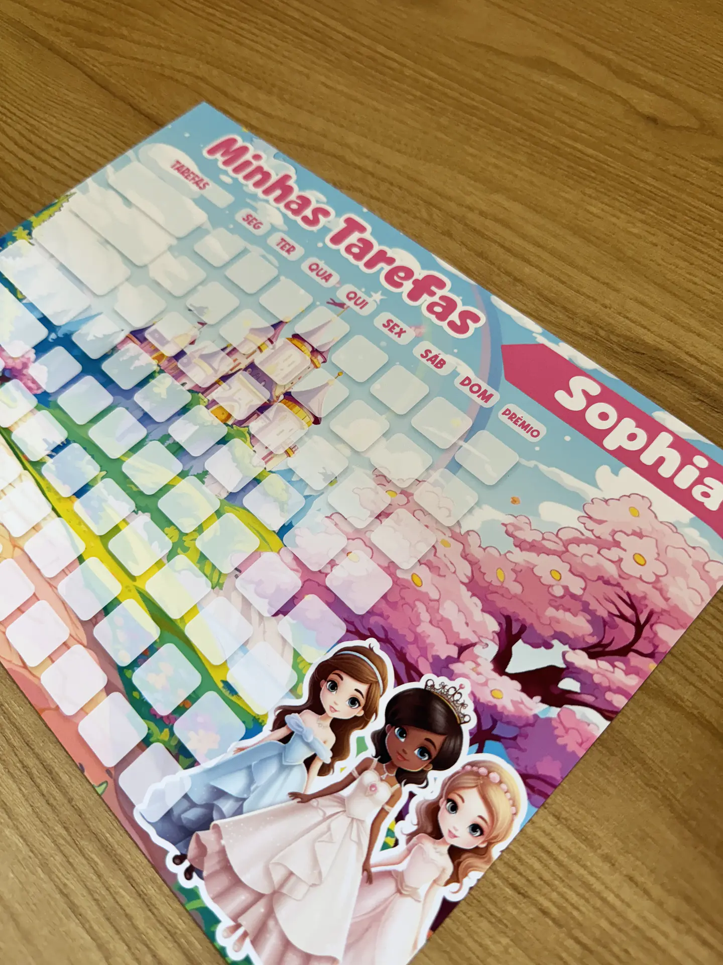 10 Artes para Quadro de Tarefas Diárias Filhos Personagens Arquivo em Jpg 6