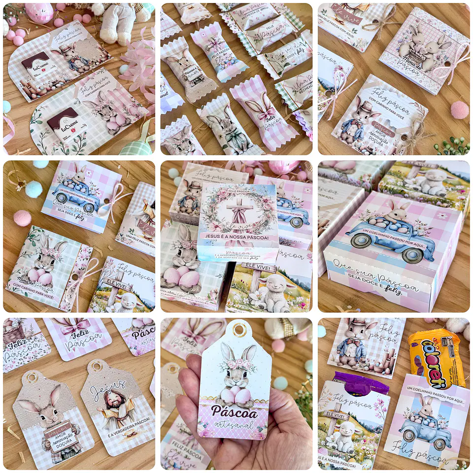 Arquivos de Corte Mimos Páscoa Delicada Arquivo em Pdf  3
