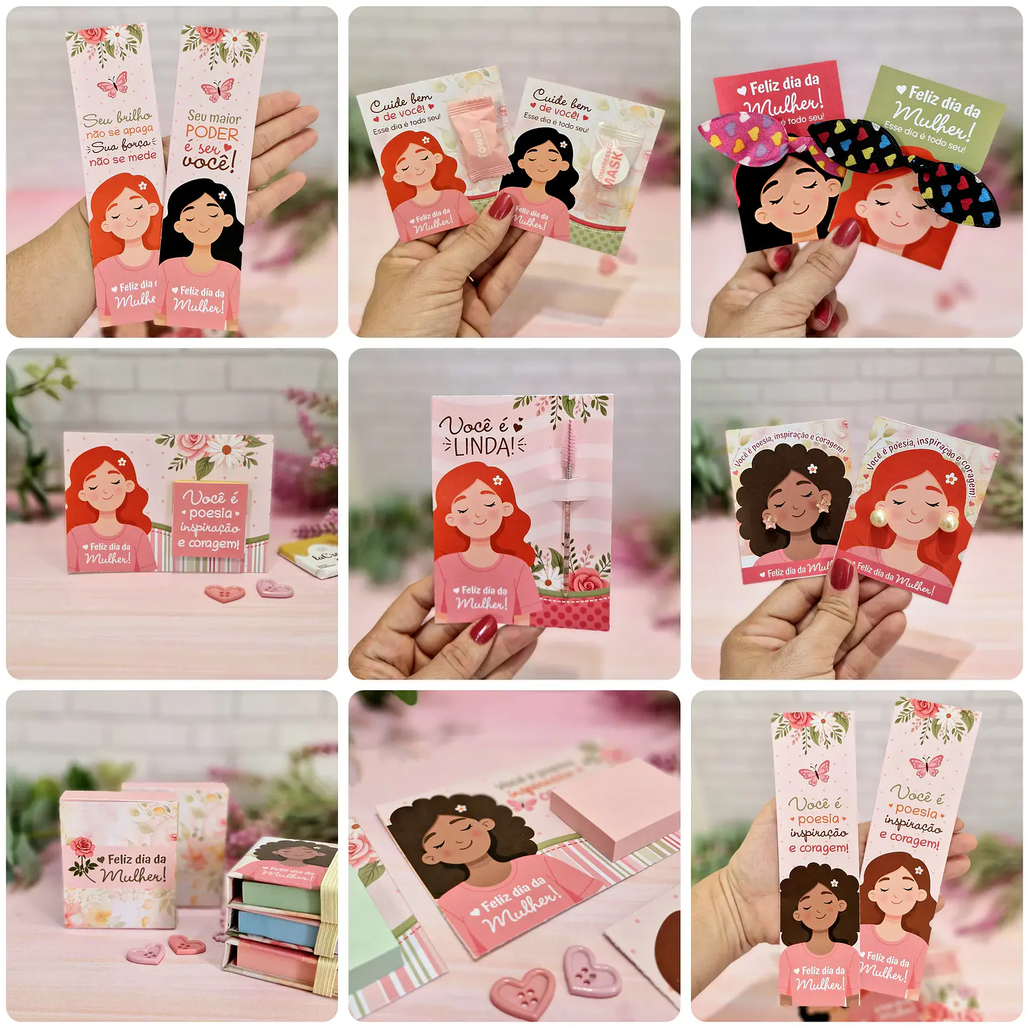 Arquivos de Corte Dia das Mulheres Mimos em Pdf 2