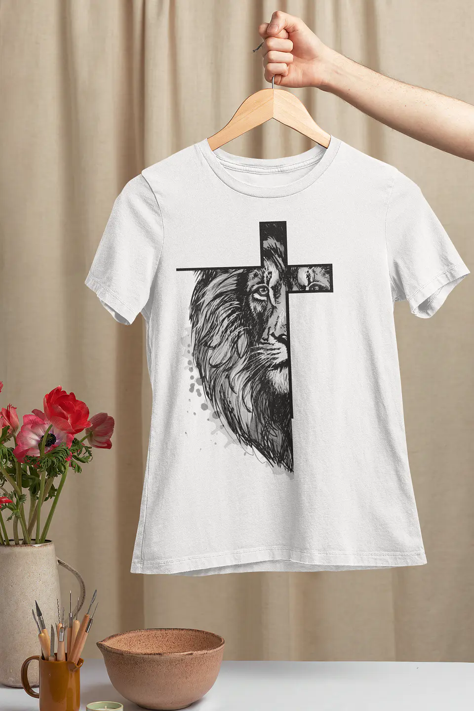 3 Artes para Camisa Leão de Deus Arquivo Editável 2