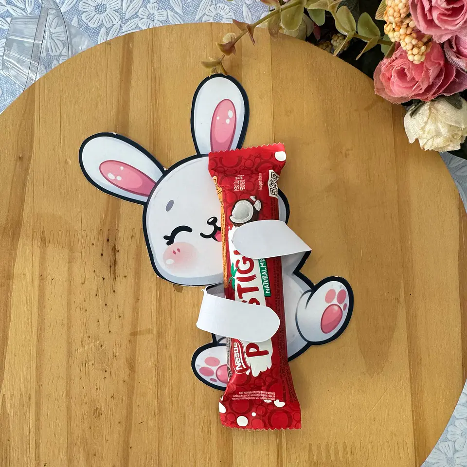 Arquivos Corte Páscoa Coelhinho Arquivo em Pdf  5