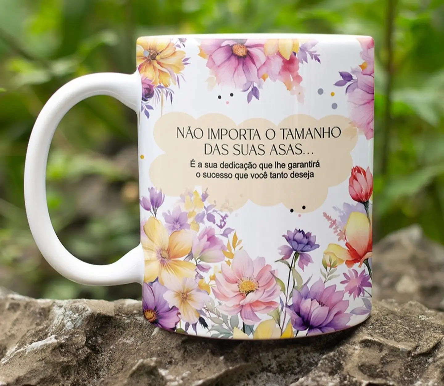 5 Artes para Caneca Suas Asas Arquivo Editável  1