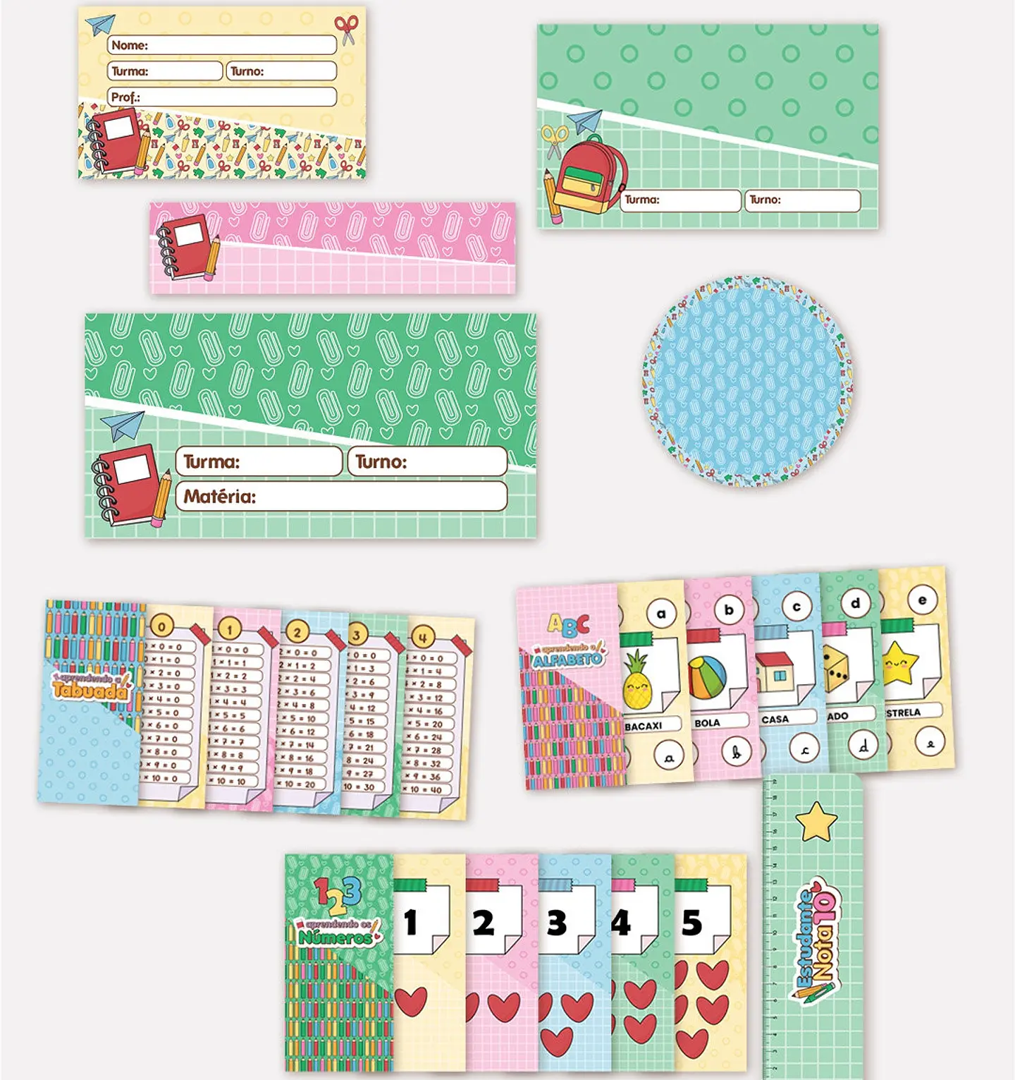 Kit Digital Volta as aulas mais Mimos Arquivo em Png 5