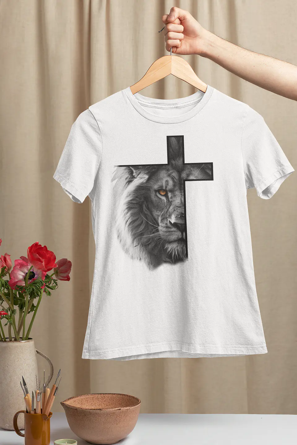 3 Artes para Camisa Leão de Deus Arquivo Editável 3