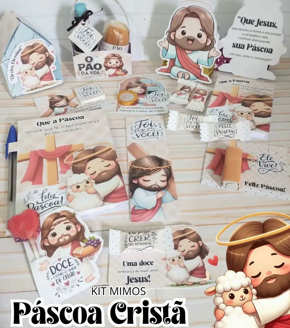 Arquivos Prontos Páscoa Cristã Jesus Arquivo em Pdf  1