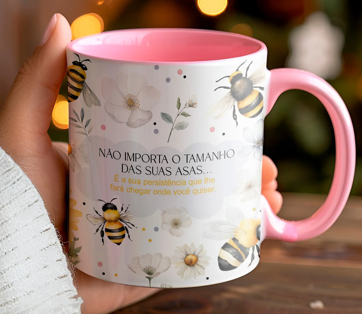 5 Artes para Caneca Suas Asas Arquivo Editável  3