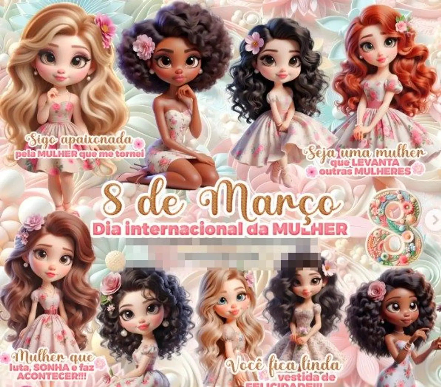 Kit Digital Dia das Mulheres Png  1