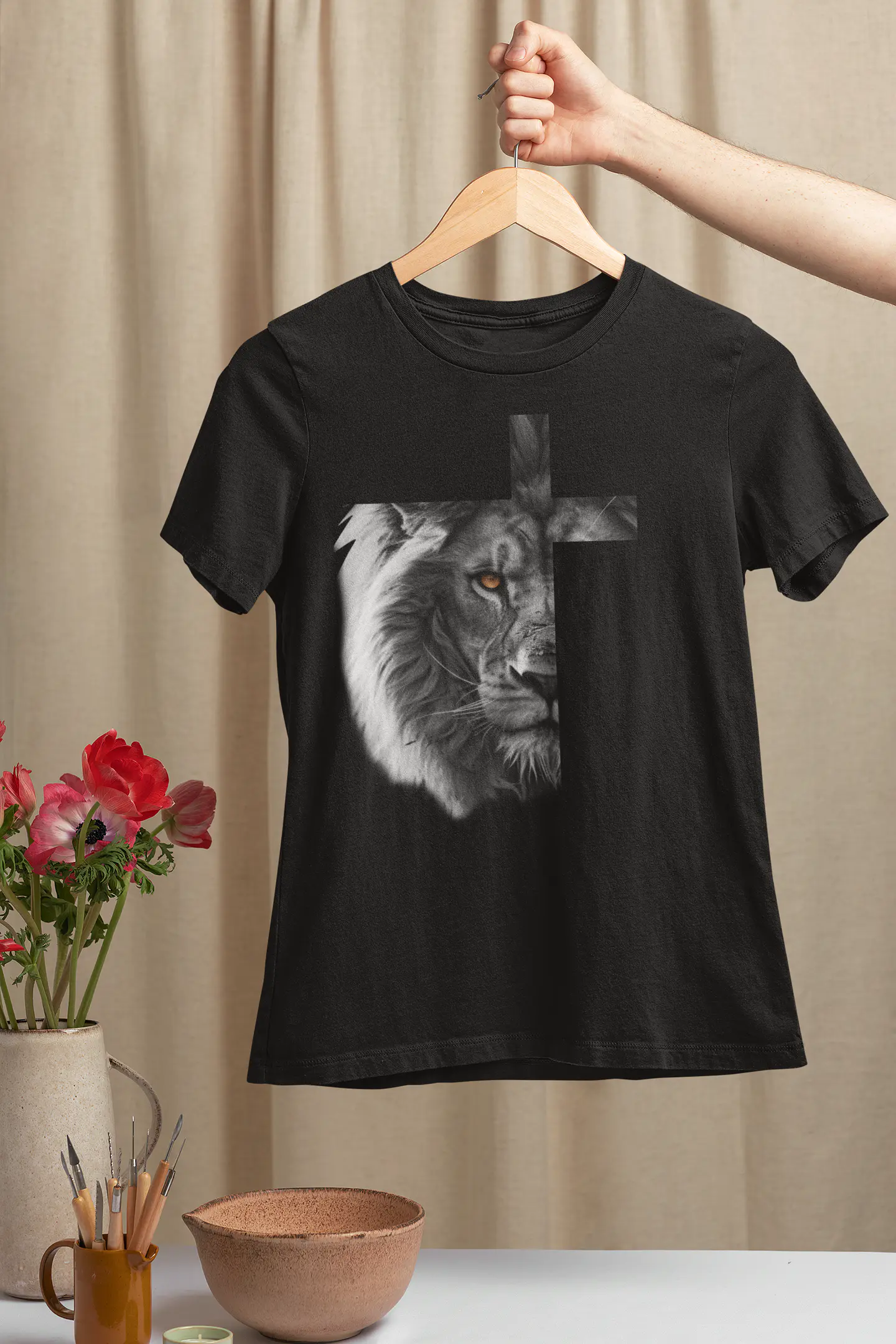 3 Artes para Camisa Leão de Deus Arquivo Editável 4