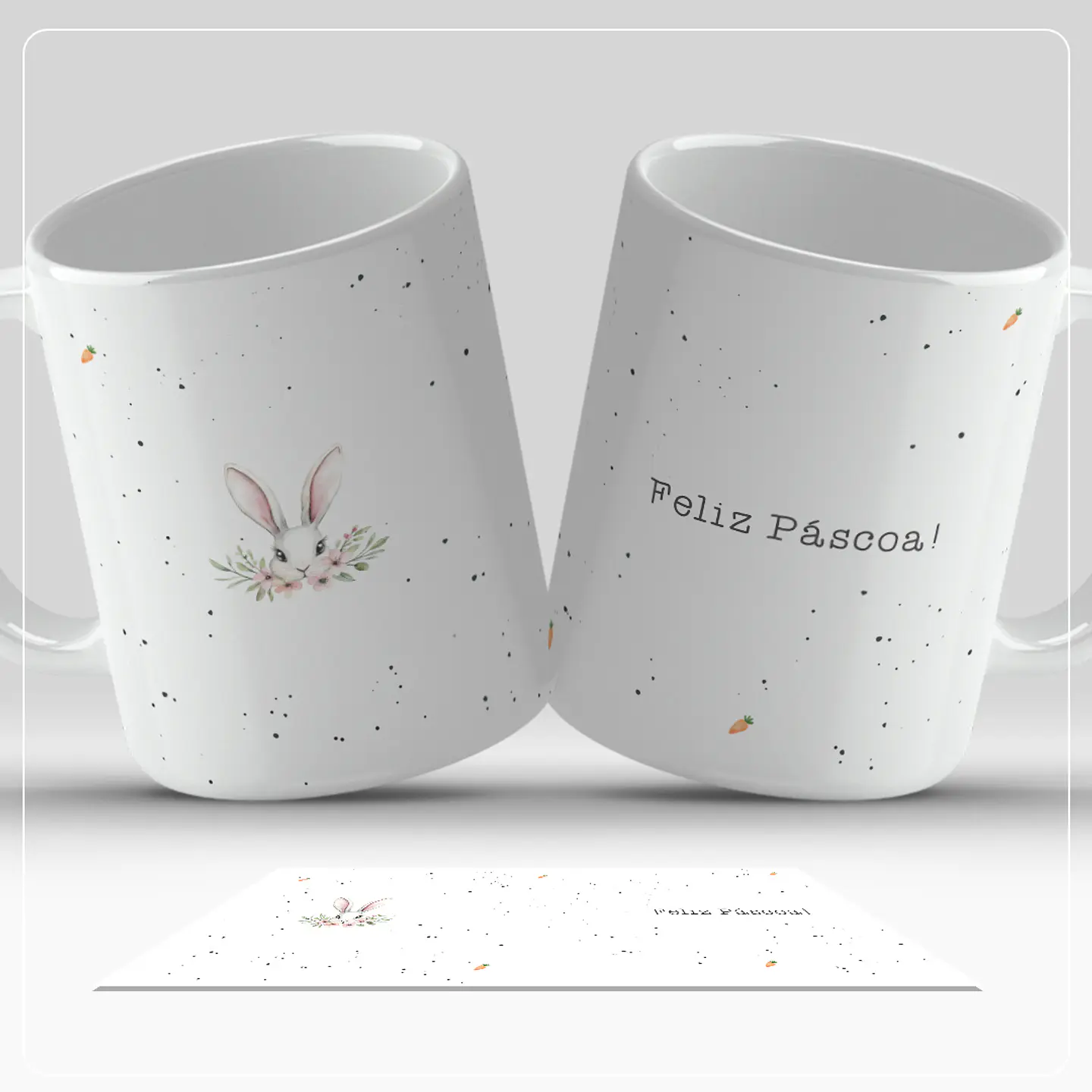 9 Artes para Caneca Páscoa Minimalista Arquivo em Jpg 1