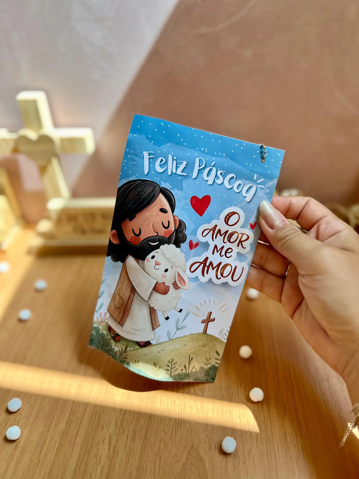 Arquivos Prontos Páscoa Cristã e Coelhinhos Arquivo em Pdf  6