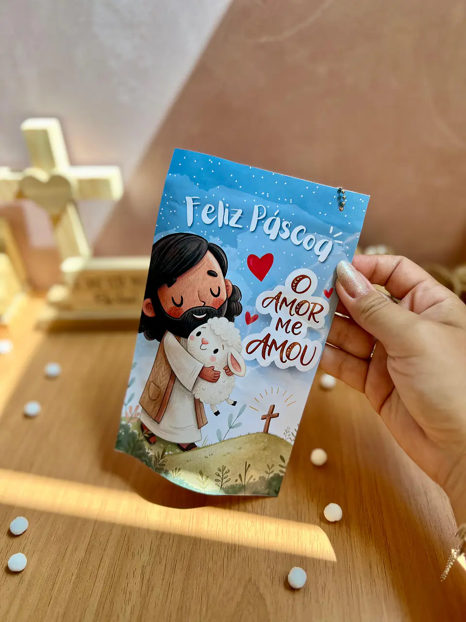 Arquivos Prontos Páscoa Cristã e Coelhinhos Arquivo em Pdf  6