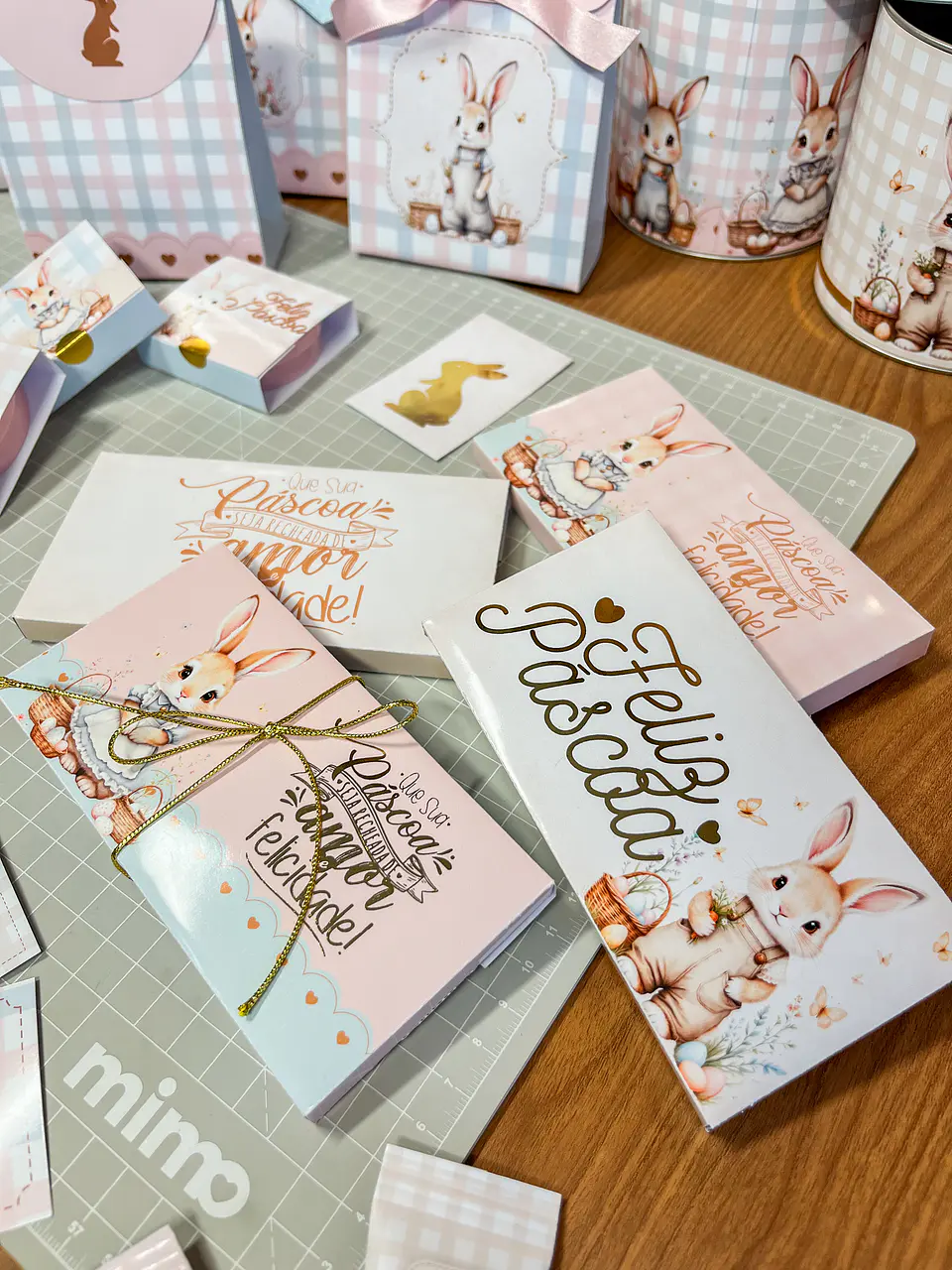 Arquivo de Corte Páscoa Mimos Coelhinhos Arquivo editável 4