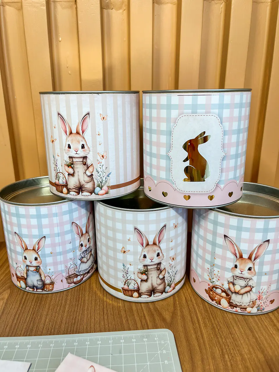 Arquivo de Corte Páscoa Mimos Coelhinhos Arquivo editável 5