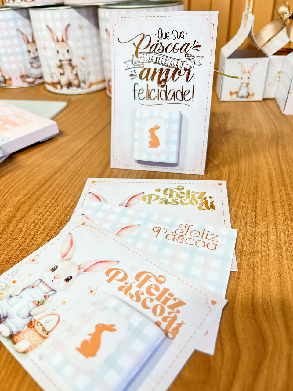 Arquivo de Corte Páscoa Mimos Coelhinhos Arquivo editável 6