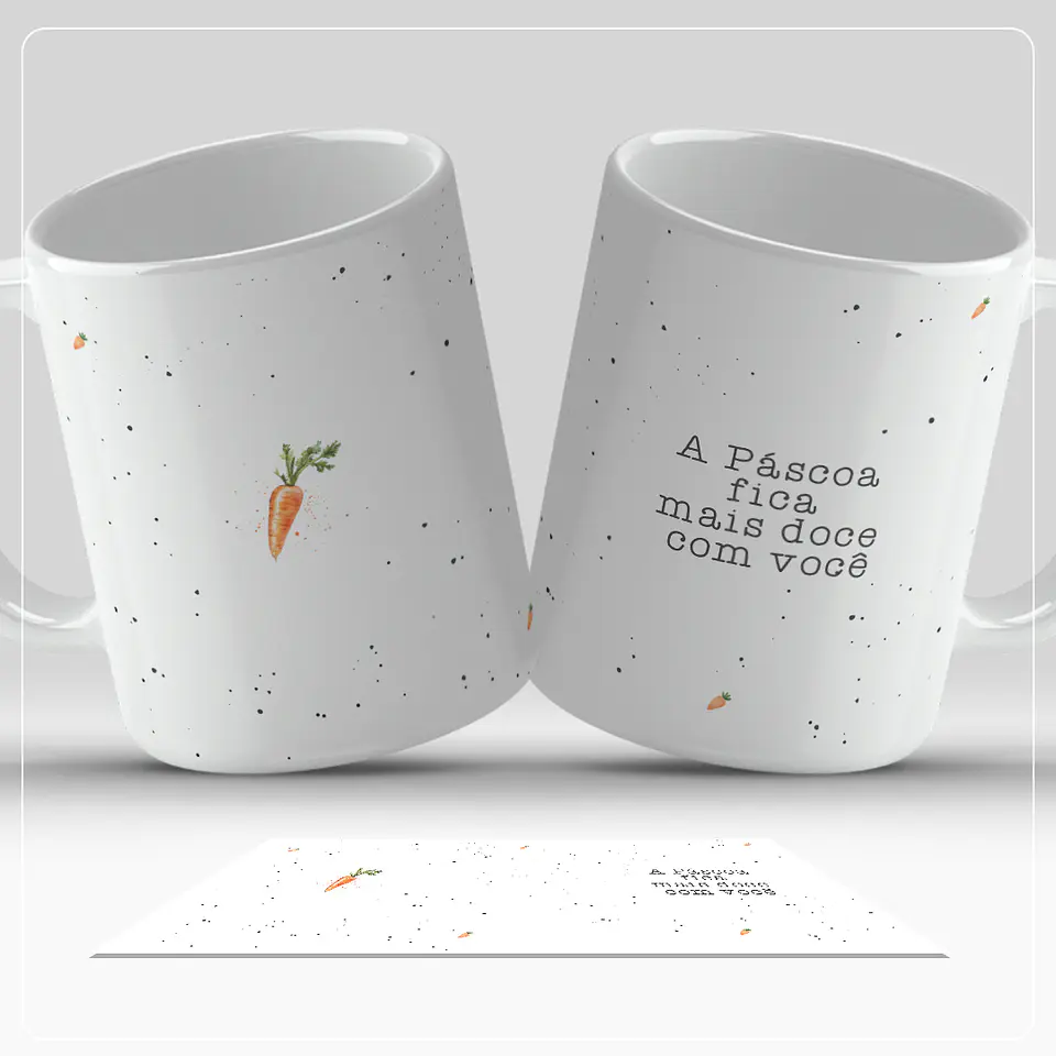 9 Artes para Caneca Páscoa Minimalista Arquivo em Jpg 4