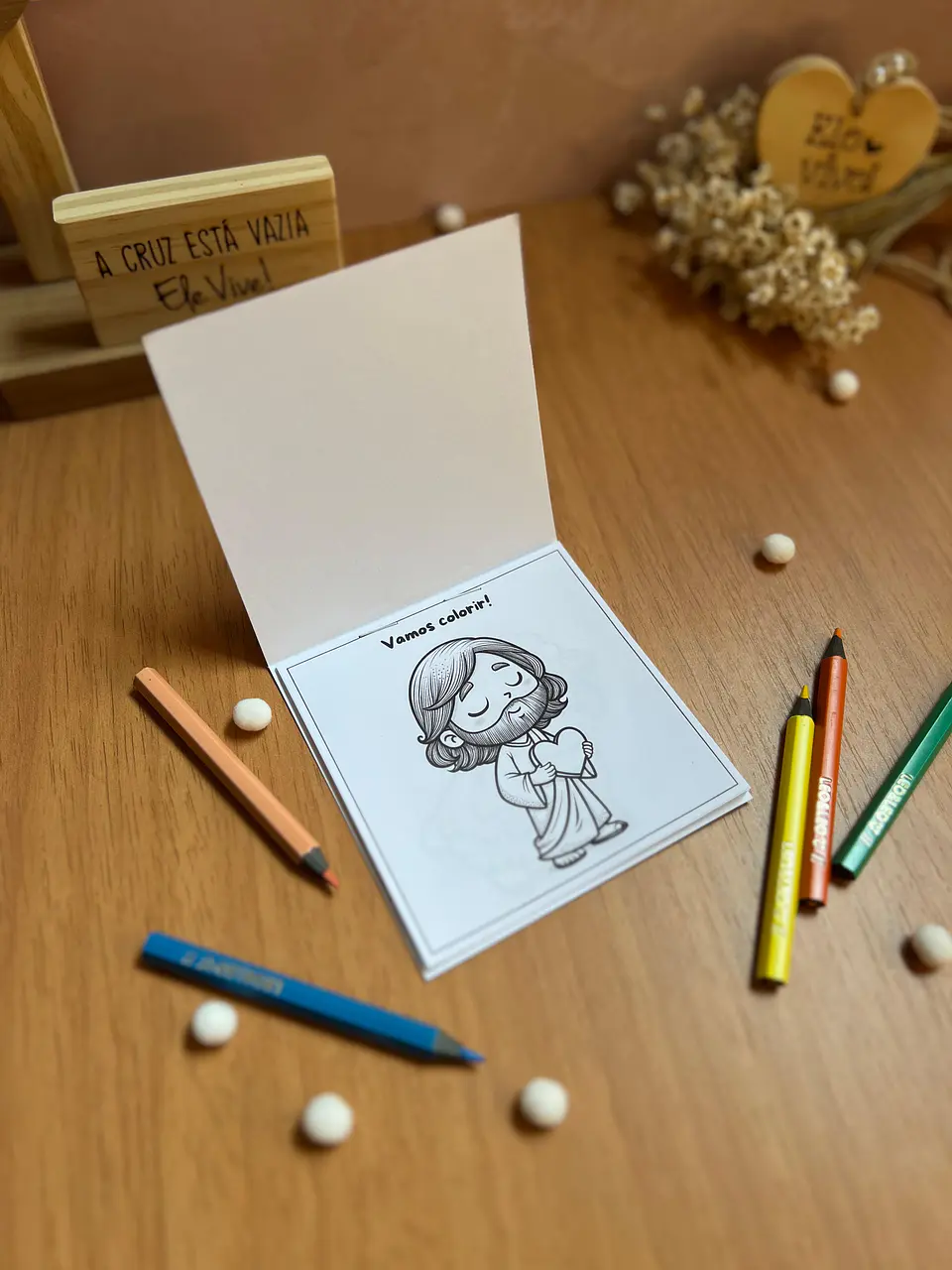 Arquivos Prontos Páscoa Cristã e Coelhinhos Arquivo em Pdf  13