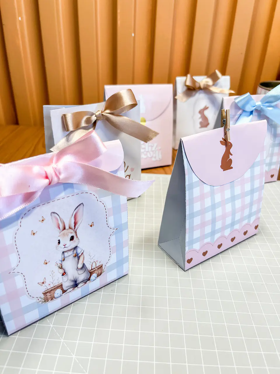 Arquivo de Corte Páscoa Mimos Coelhinhos Arquivo editável 10