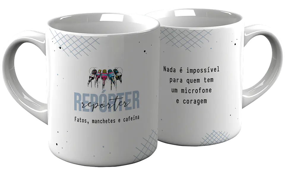 6 Artes para Caneca Profissões Arquivo em Png 1