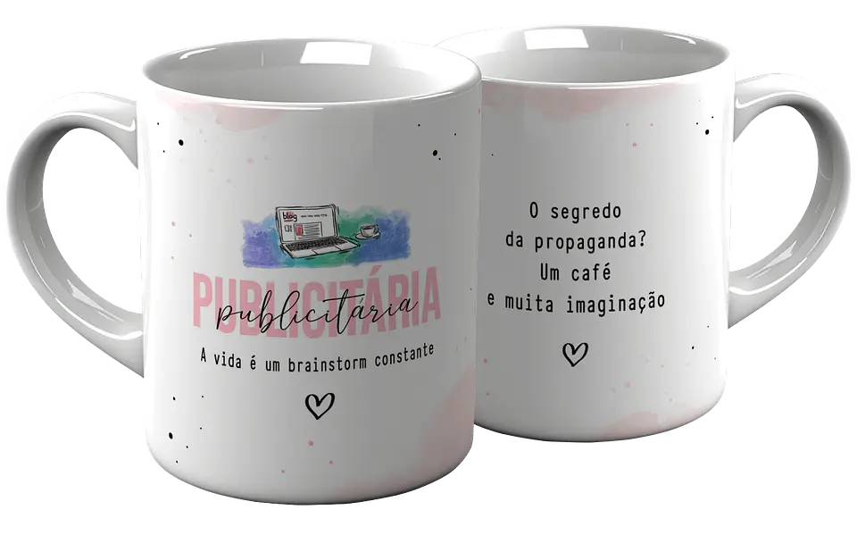 6 Artes para Caneca Profissões Arquivo em Png 4
