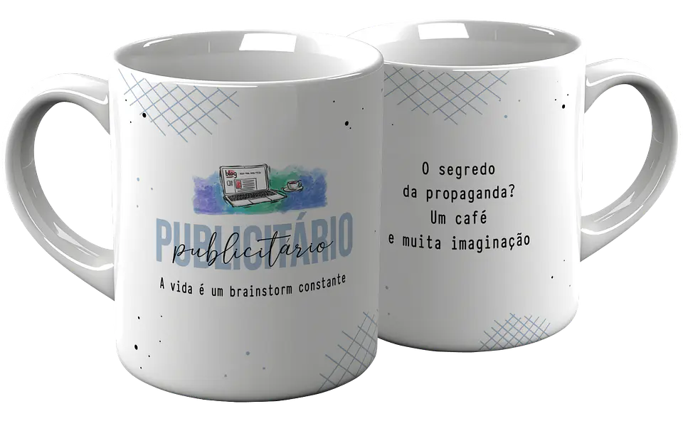 6 Artes para Caneca Profissões Arquivo em Png 5