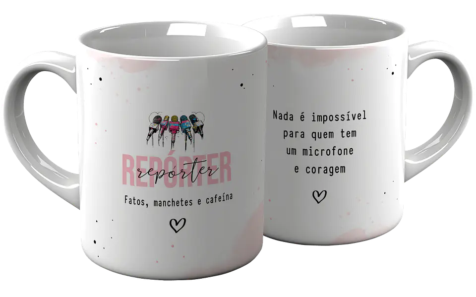 6 Artes para Caneca Profissões Arquivo em Png 6