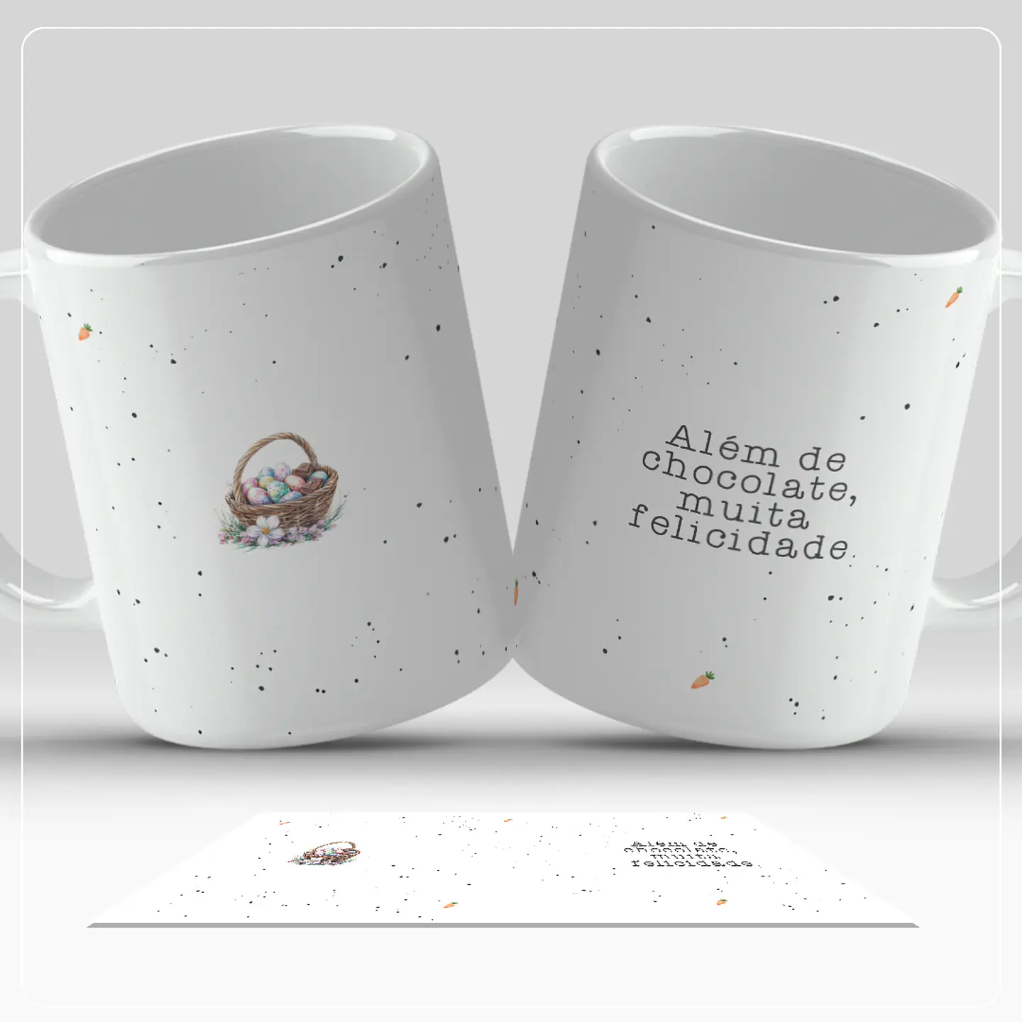 9 Artes para Caneca Páscoa Minimalista Arquivo em Jpg 8
