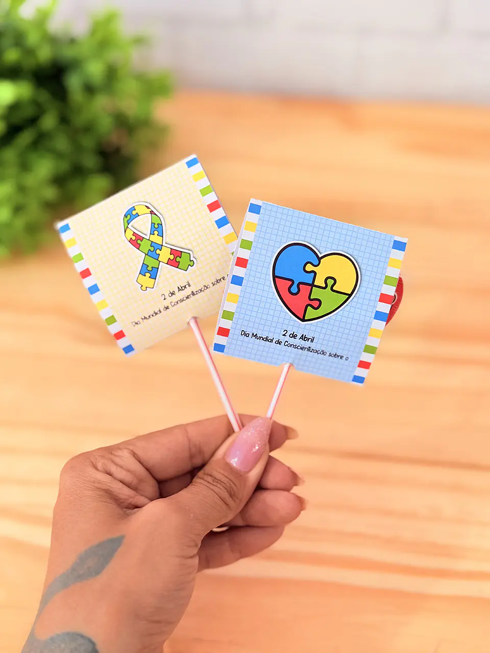 Arquivos de Corte Mimos Autismo Arquivo em Pdf   5