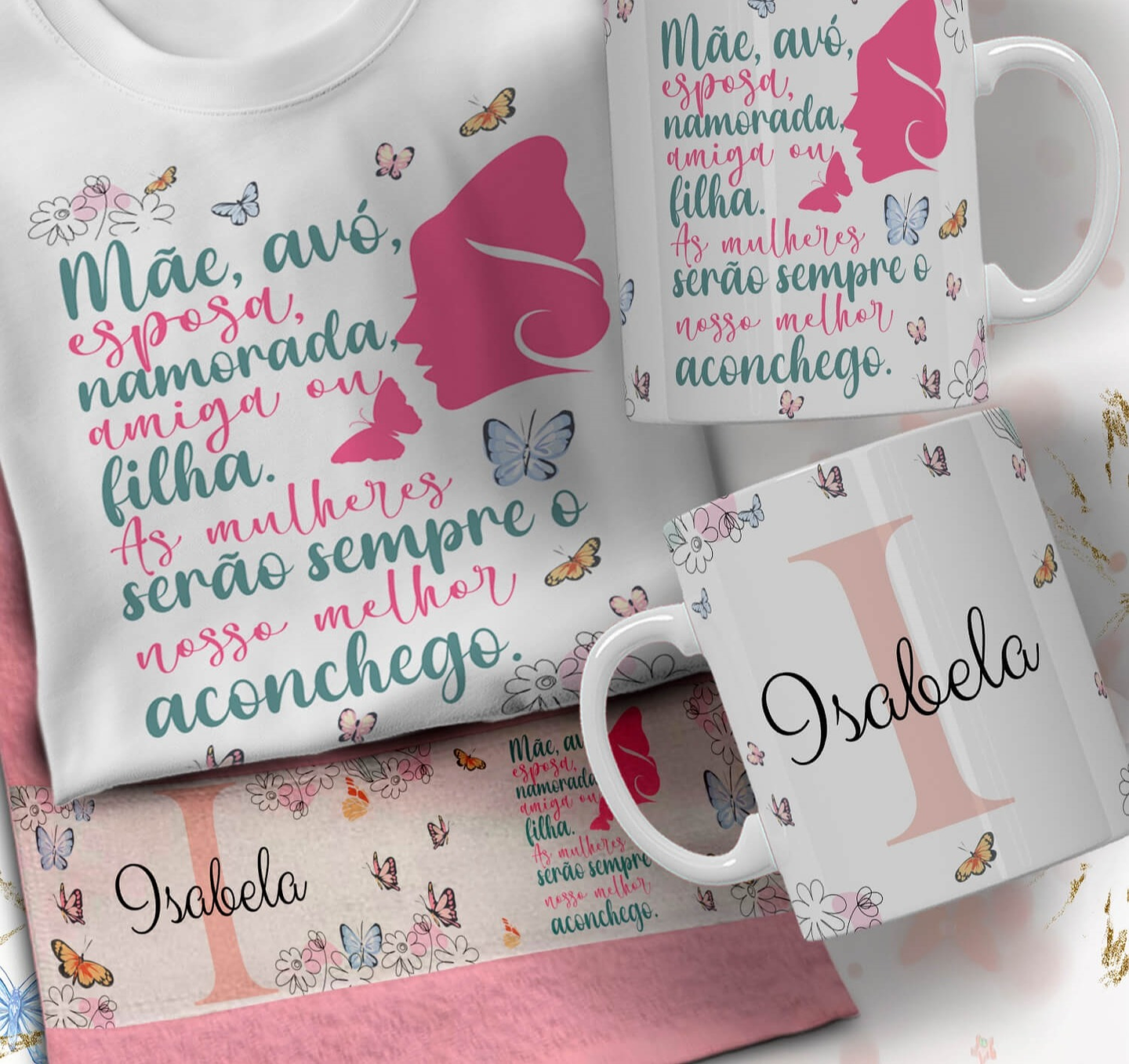 66 Artes para Caneca Camisa e Toalhinha Dia das Mulheres Arquivo em Editável  11