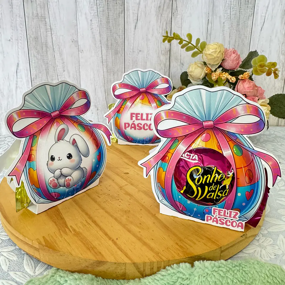 Arquivos Corte Páscoa Coelhinho Arquivo em Pdf  17