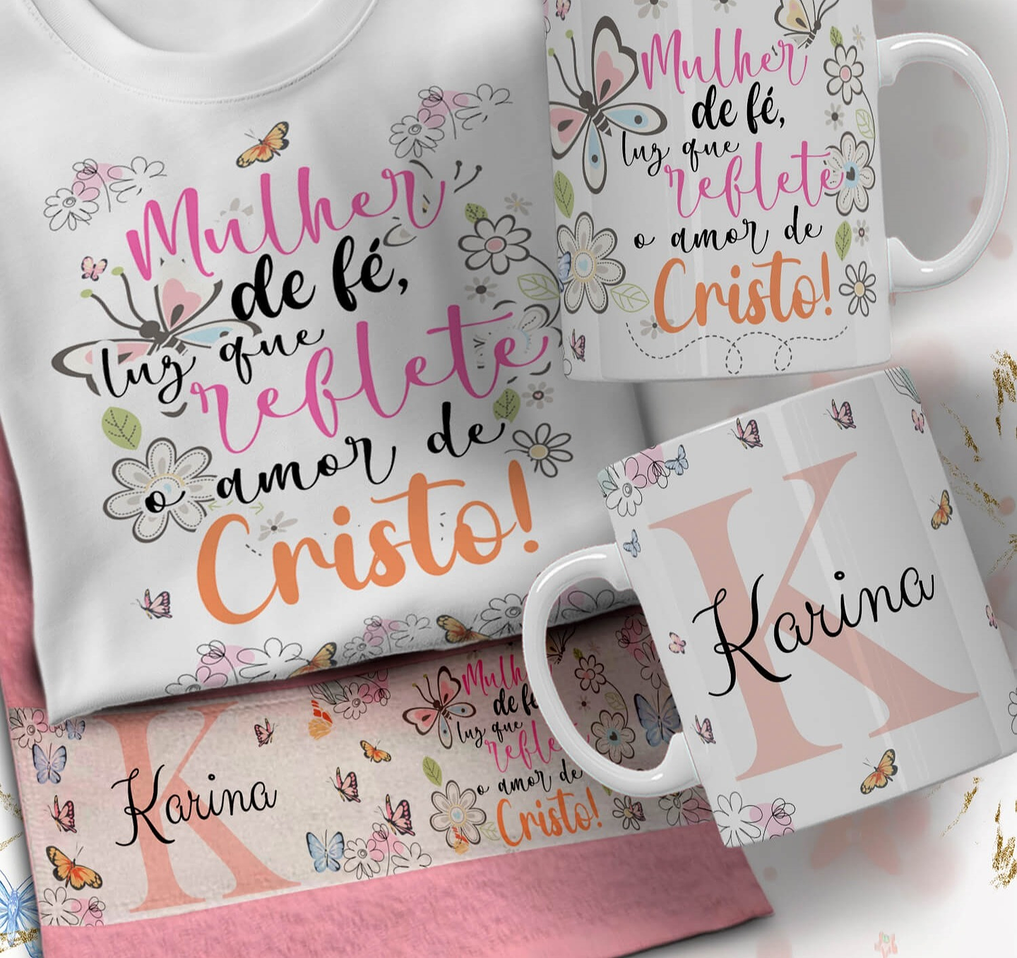 66 Artes para Caneca Camisa e Toalhinha Dia das Mulheres Arquivo em Editável  13
