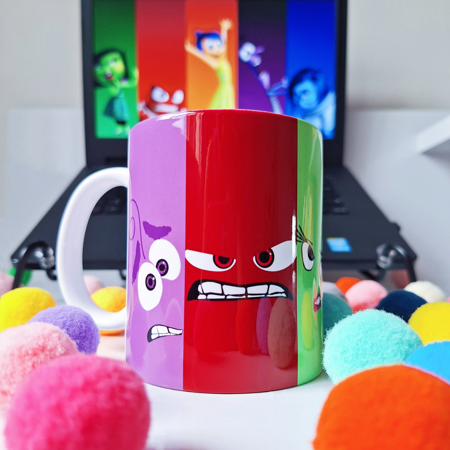 Arte para Caneca Divertidamente Arquivo em Jpg 1