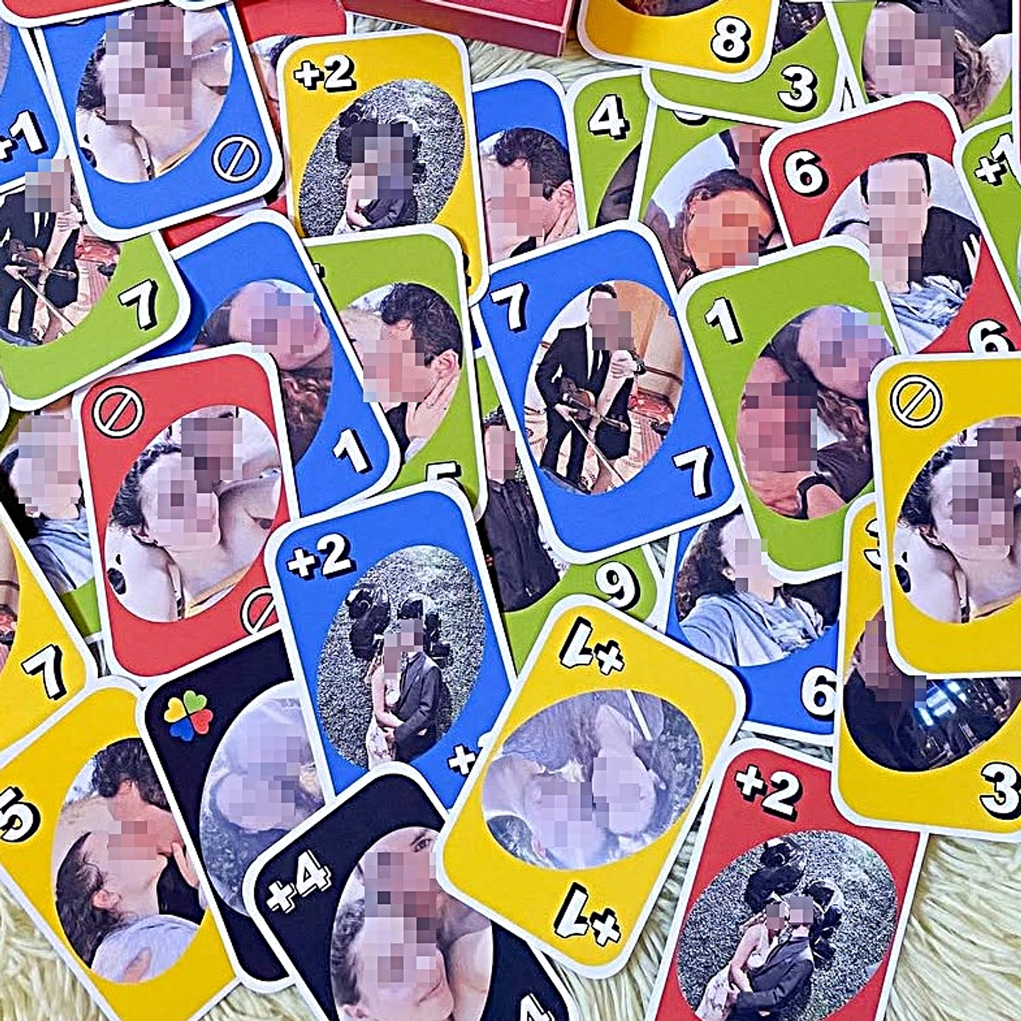 UNO Personalizado Editavel no Canva Adicione Suas Fotos e Frases Favoritas! Crie e Personalize Agora Mesmo! 2