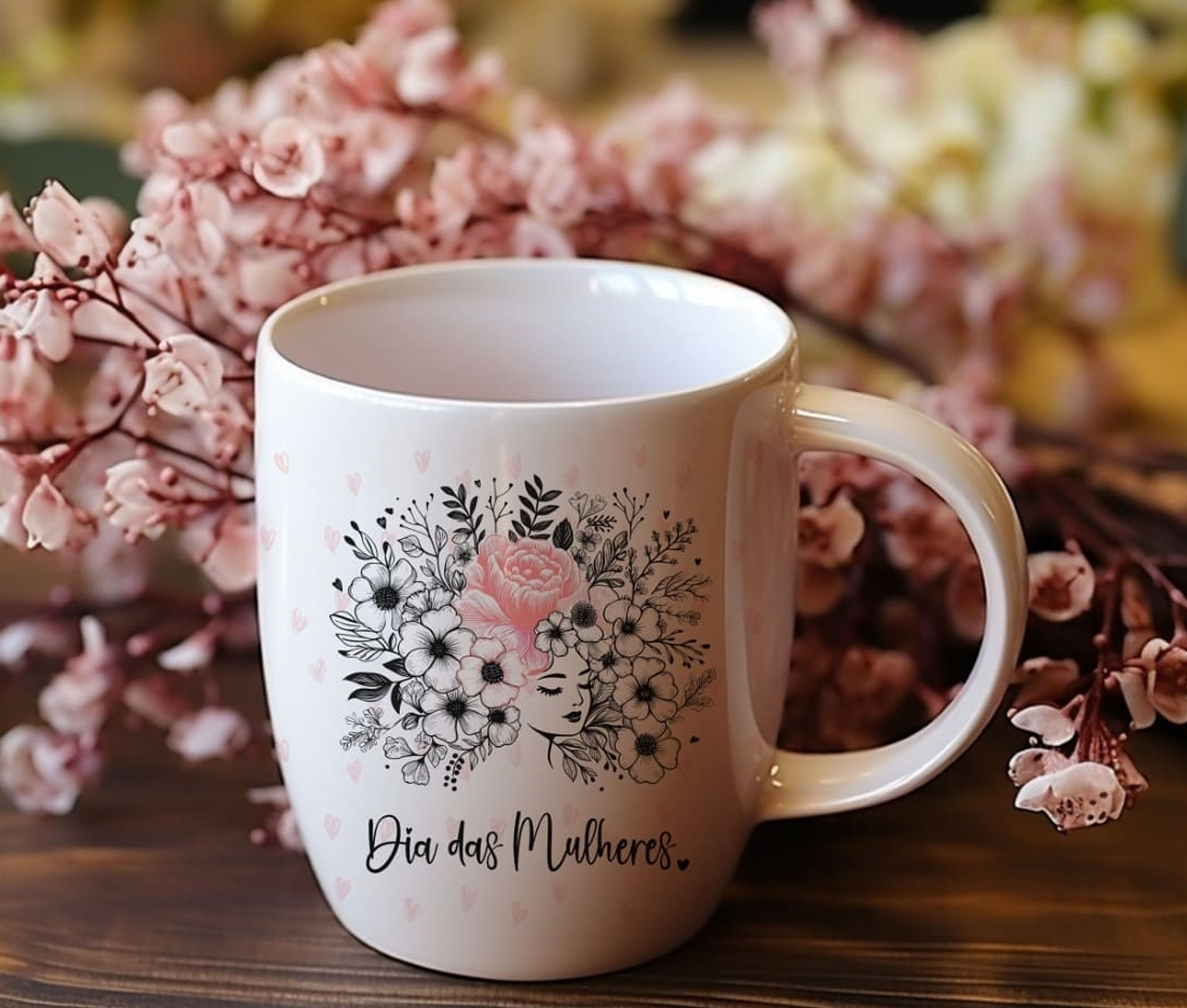 10 Artes para Caneca e Camisa Dia das Mulheres Arquivo Editável  9