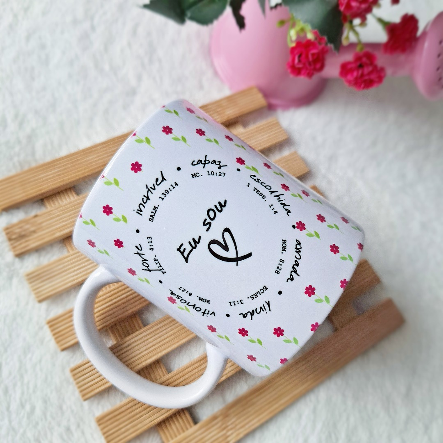 Arte para Caneca Eu sou forte e Incrivel Arquivo em Jpg  1