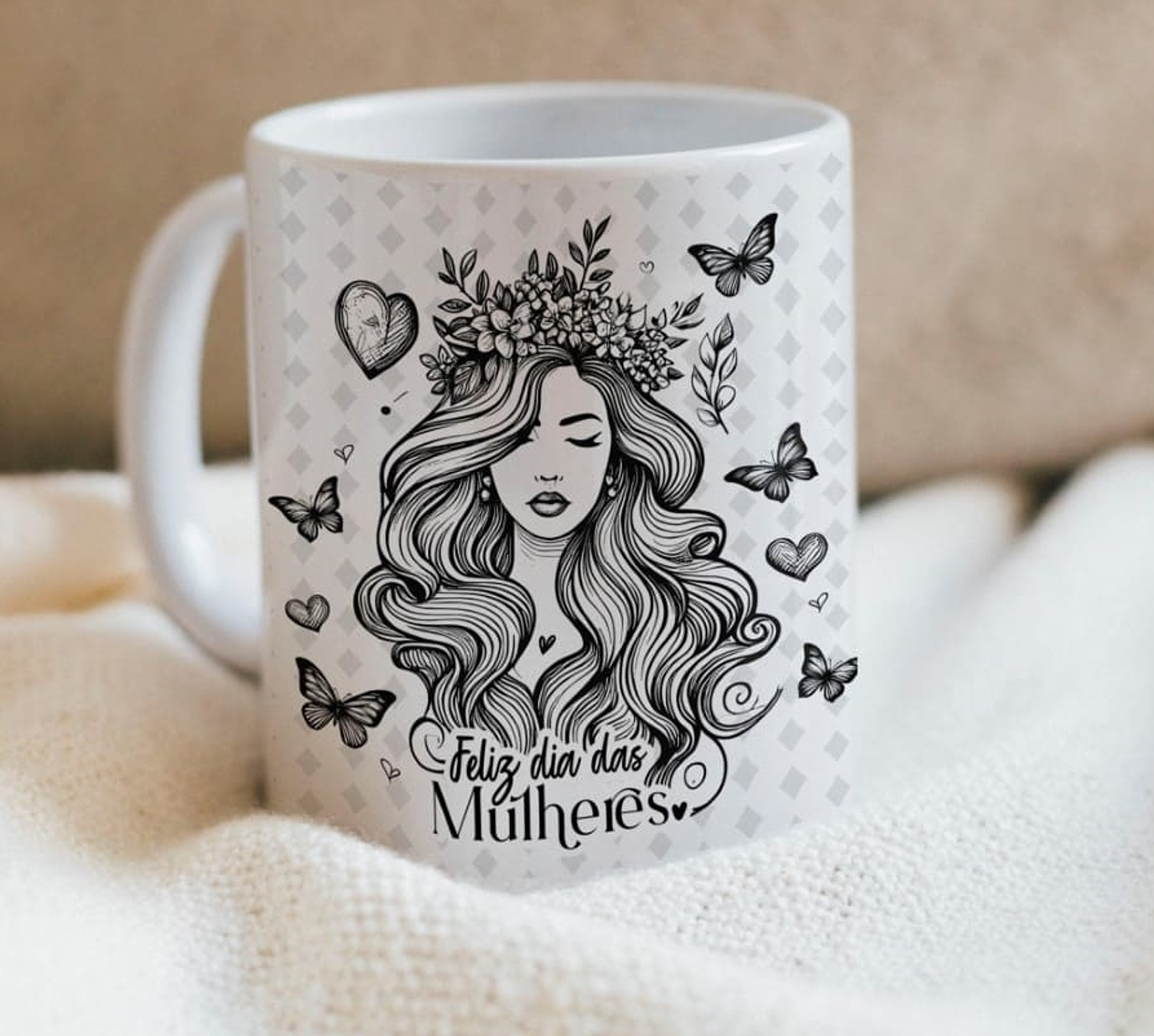 10 Artes para Caneca e Camisa Dia das Mulheres Arquivo Editável  11