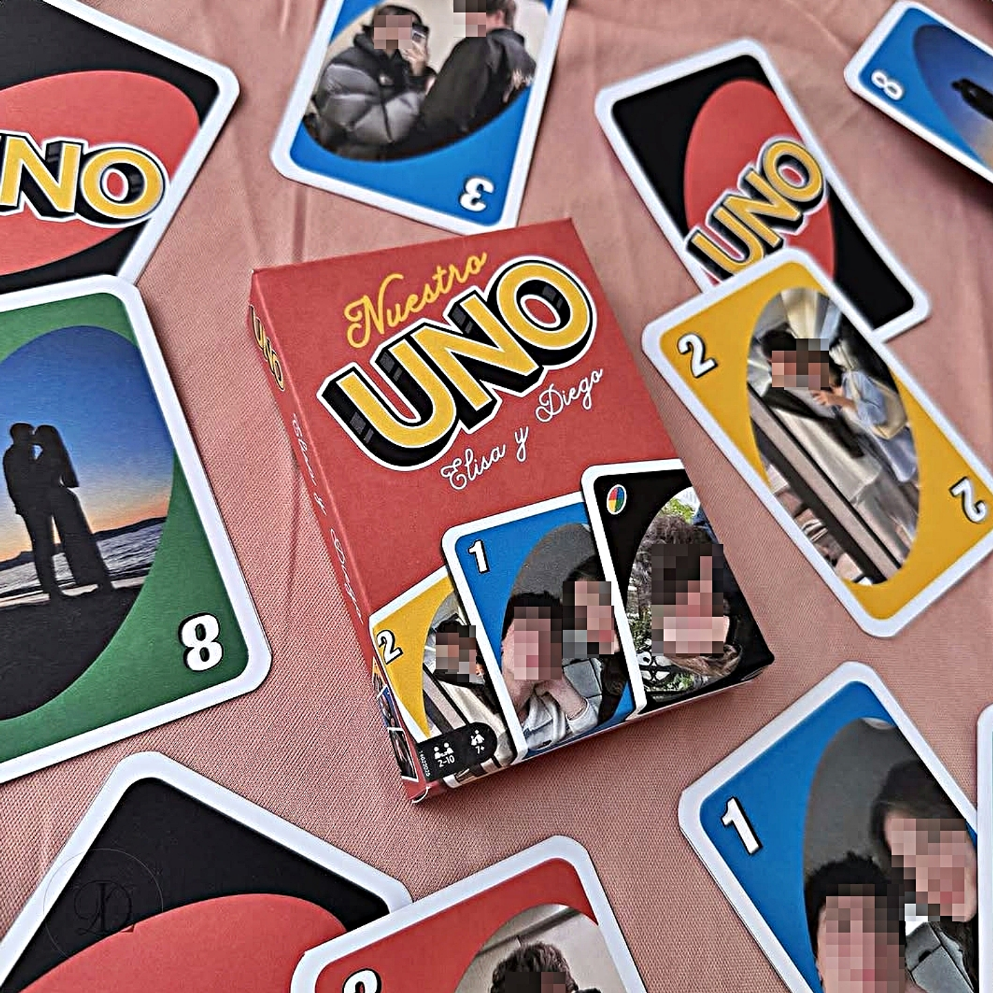 UNO Personalizado Editavel no Canva Adicione Suas Fotos e Frases Favoritas! Crie e Personalize Agora Mesmo! 6