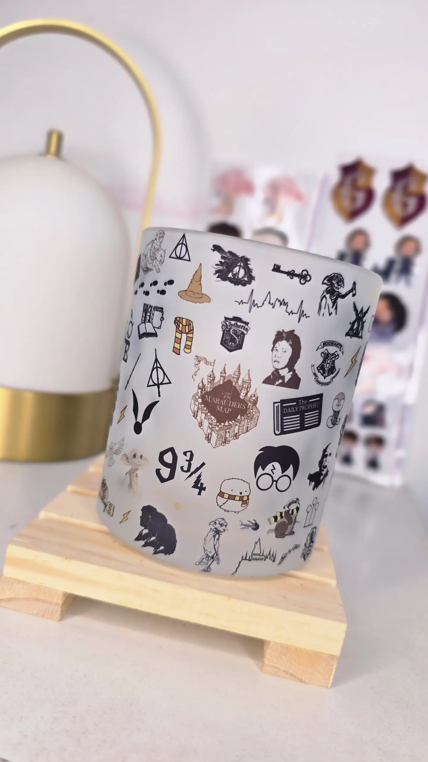 Arte para Caneca Harry Potter Icones Arquivo em Jpg  2