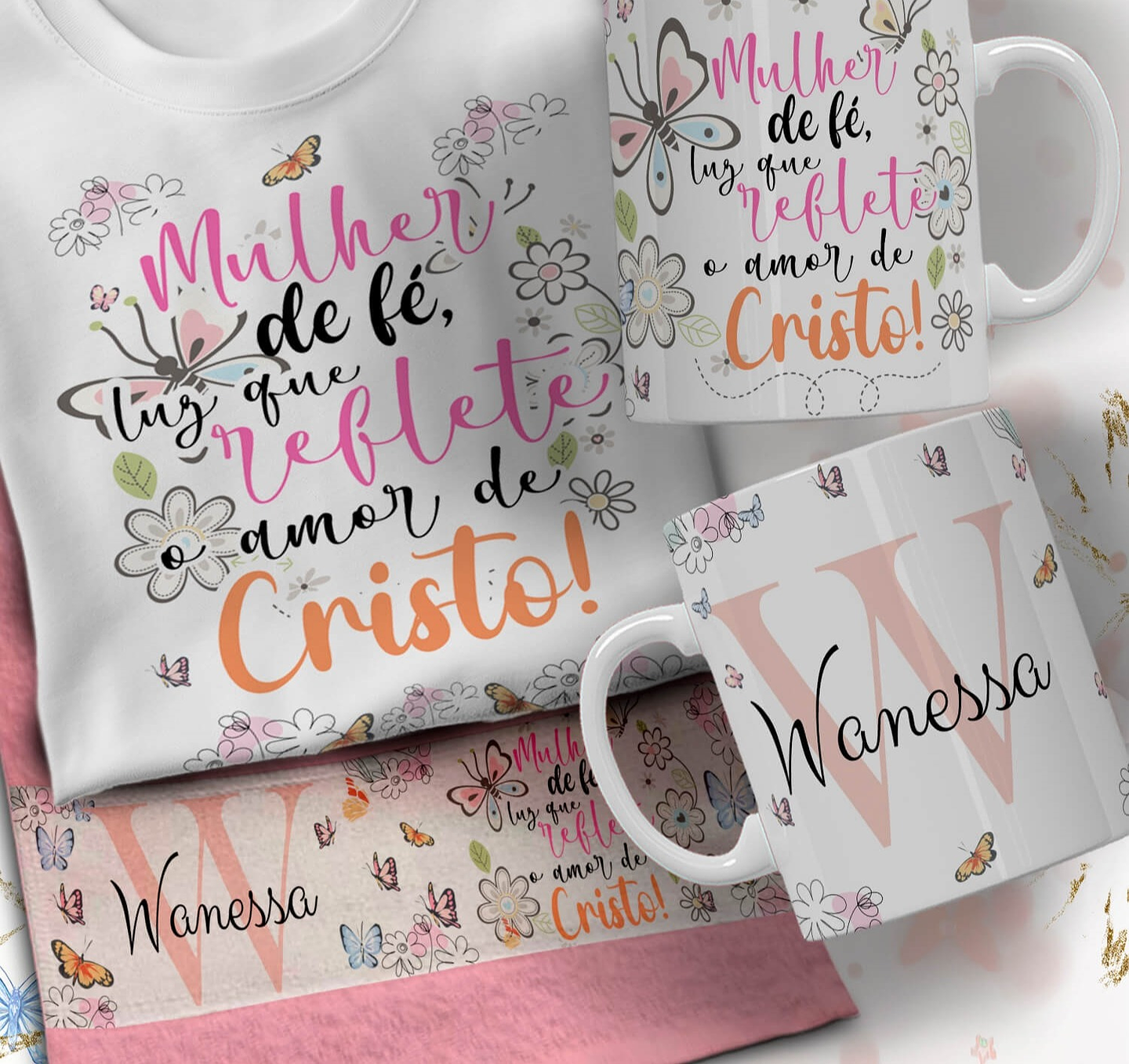 66 Artes para Caneca Camisa e Toalhinha Dia das Mulheres Arquivo em Editável  25