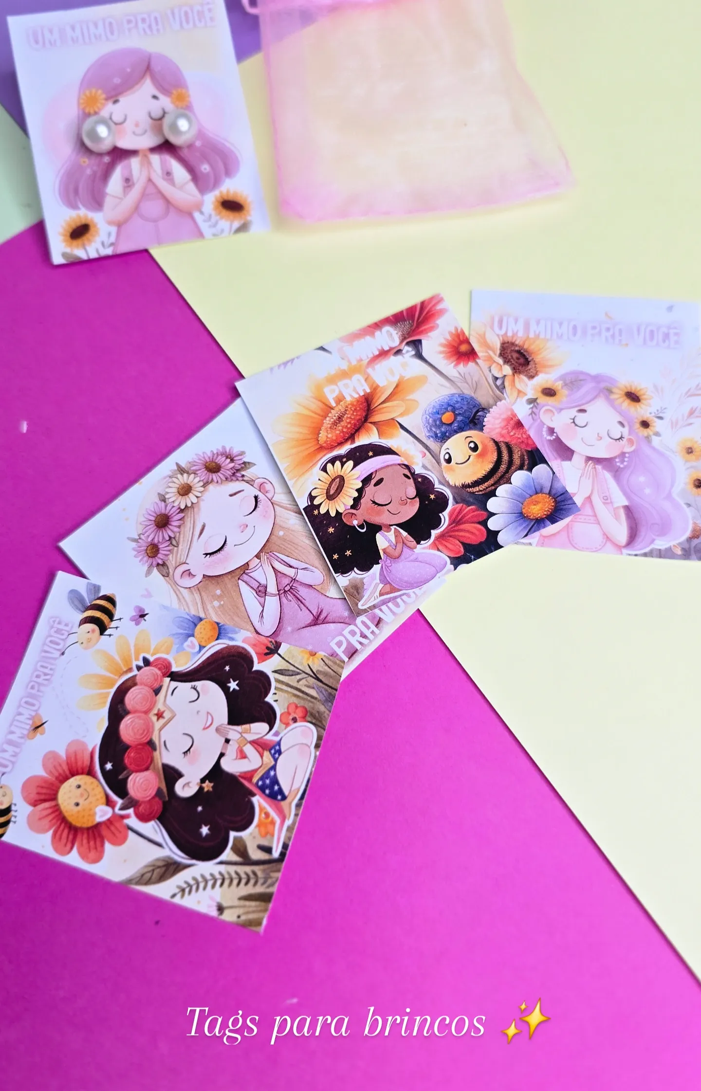 6 Artes para Caneca Mais Mimos Meninas de Fé Arquivo Editável 10