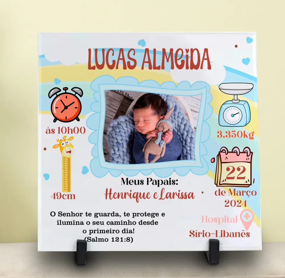 10 Artes para Azulejo Nascimento Arquivo Editável 1