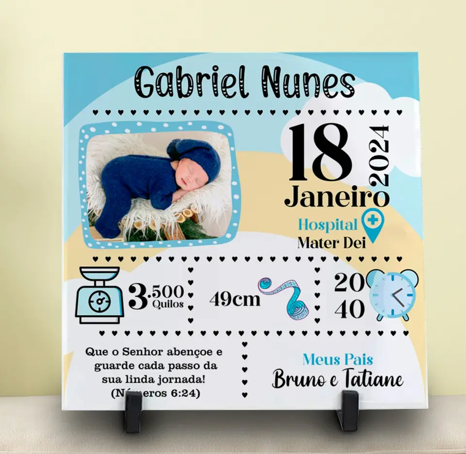 10 Artes para Azulejo Nascimento Arquivo Editável 3