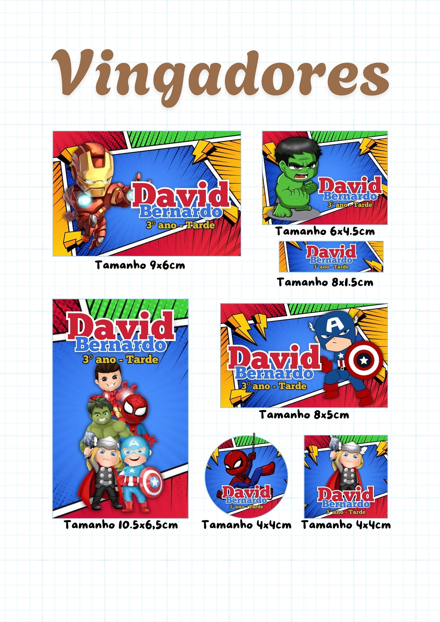 30 Artes para Etiquetas Volta as Aulas Personagens Arquivo Editável  1