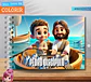 Kit Digital Livros de Colorir Png  - Thumbnail 1