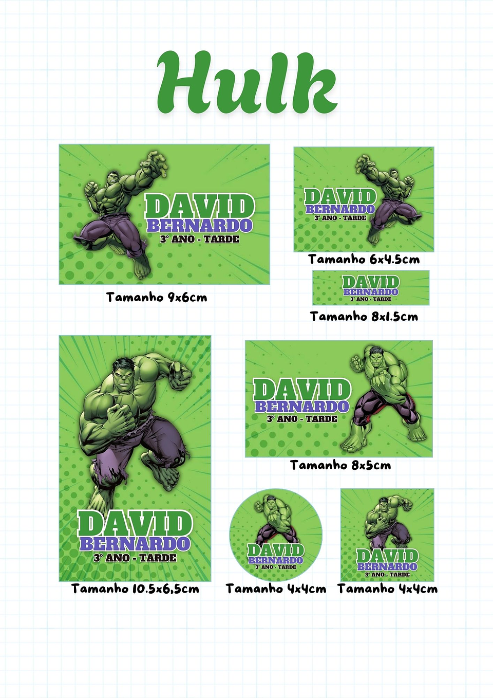 30 Artes para Etiquetas Volta as Aulas Personagens Arquivo Editável  3