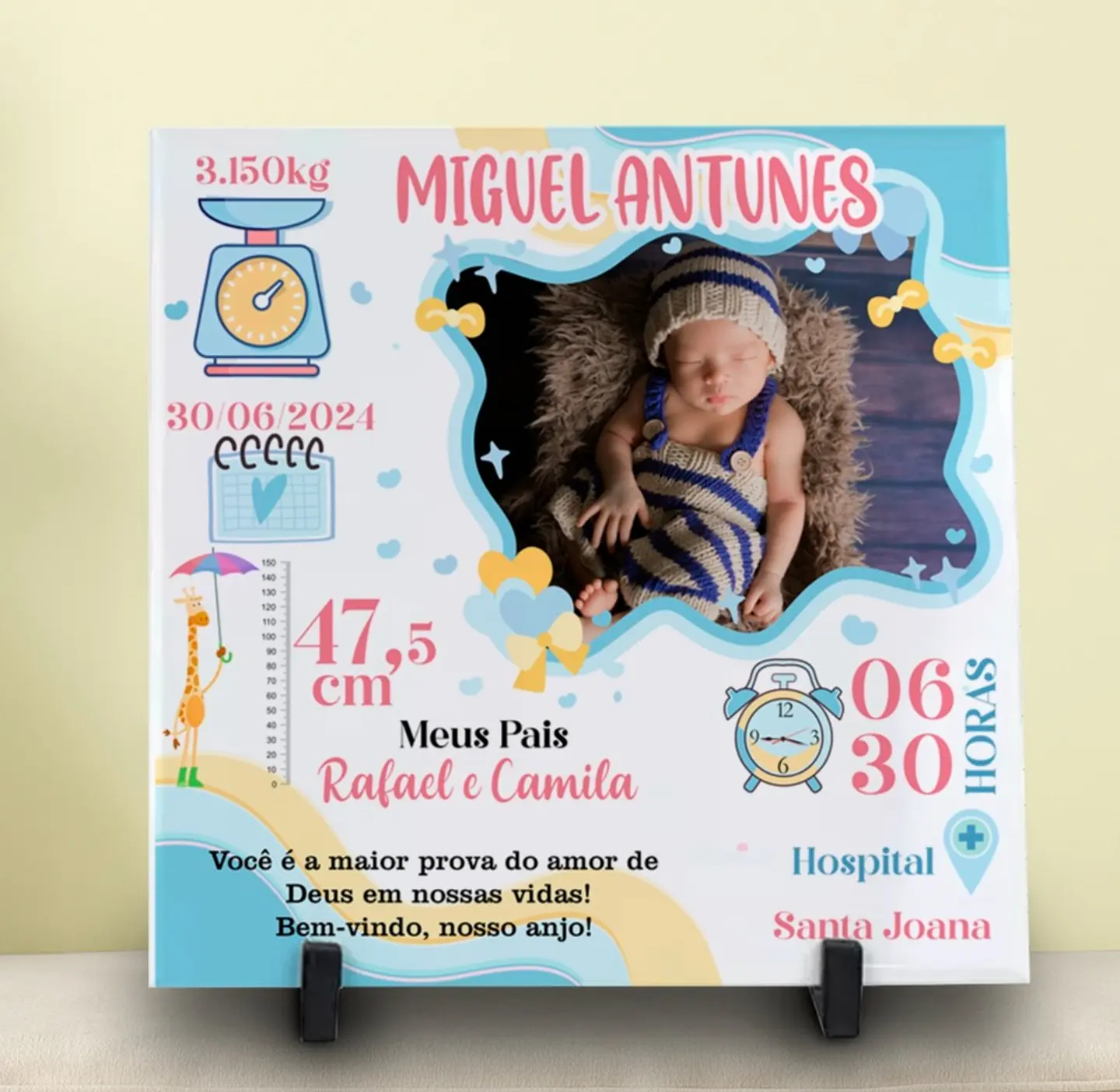 10 Artes para Azulejo Nascimento Arquivo Editável 9