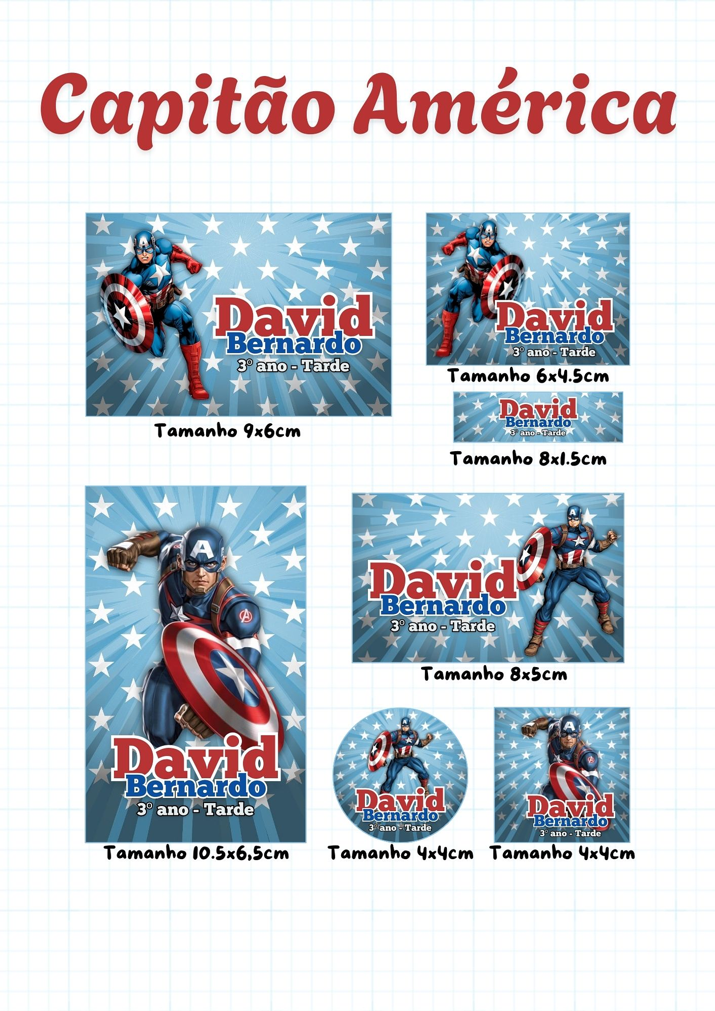 30 Artes para Etiquetas Volta as Aulas Personagens Arquivo Editável  5