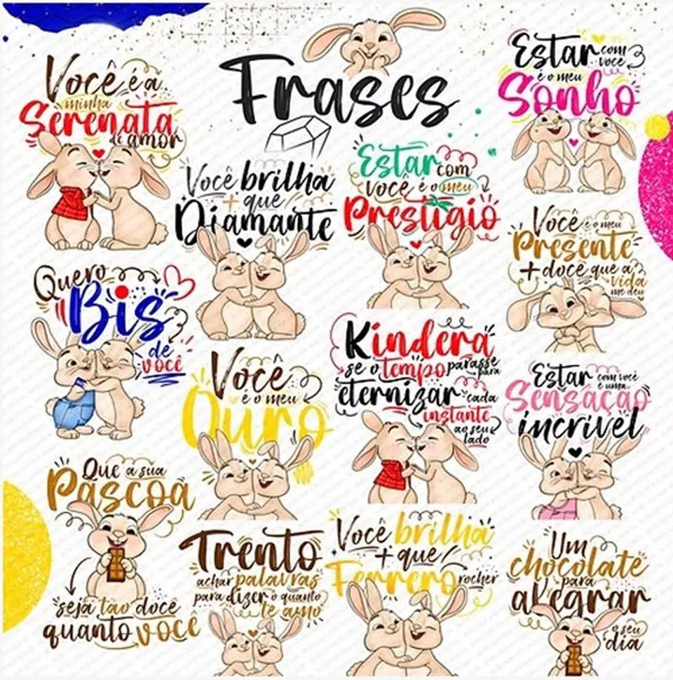 38 Artes para Caneca Páscoa Arquivo em Jpg  2